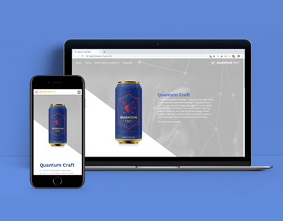 Quantum Craft Beer Website